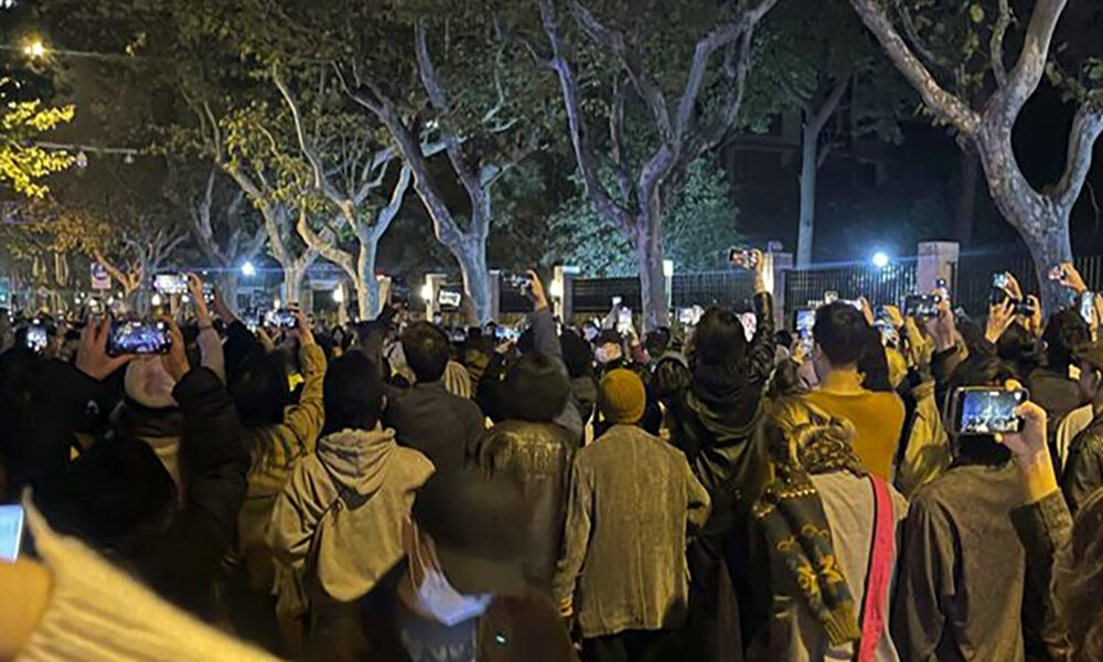Protests across China as anger mounts over zero-Covid policy | Ariana ...