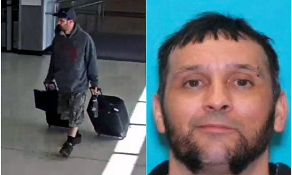 Man arrested after explosive device found in luggage at US airport ...