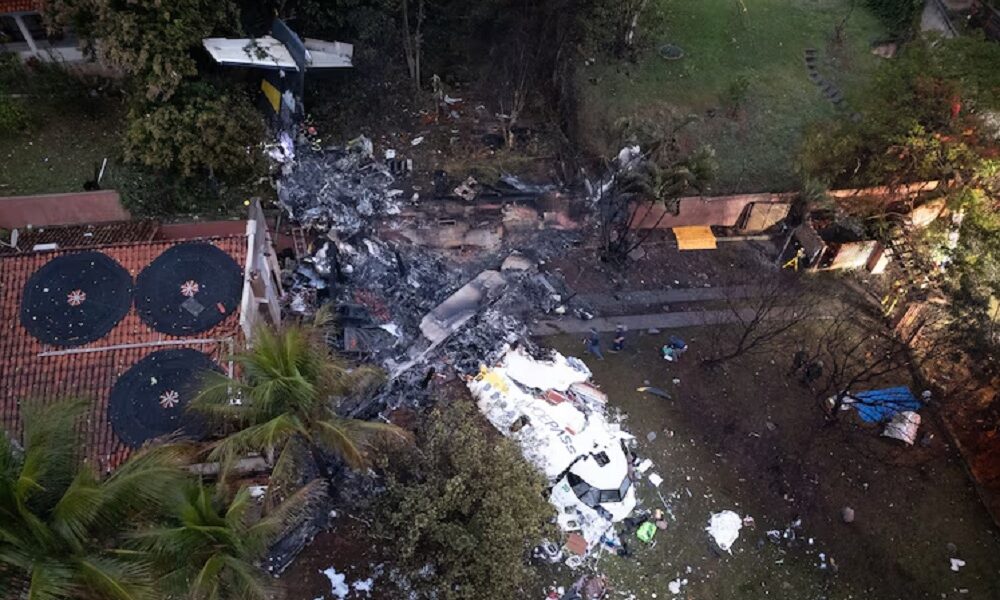 Passenger plane crashes in Brazil, killing all 61 on board | Ariana ...