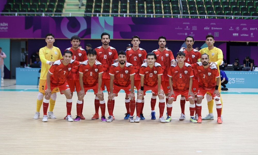 Afghanistan futsal team thrashes Tajikistan 9–5 in ISG opener