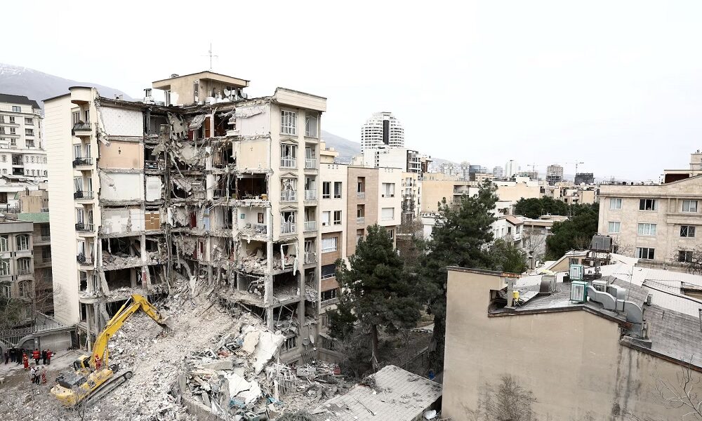 Israel strikes Tehran as Trump says US negotiating to end war