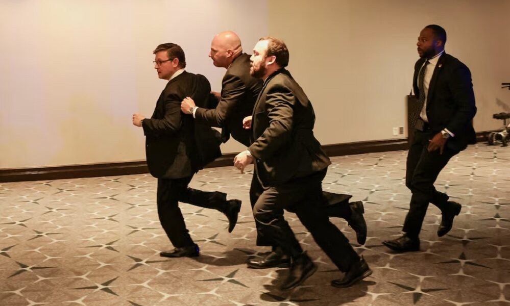 Trump safe after shooting at White House correspondents dinner, suspect in custody