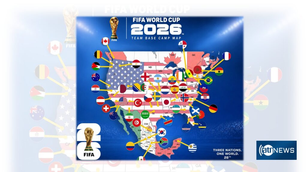 FIFA finalizes base camp venues for World Cup teams | Ariana News ...