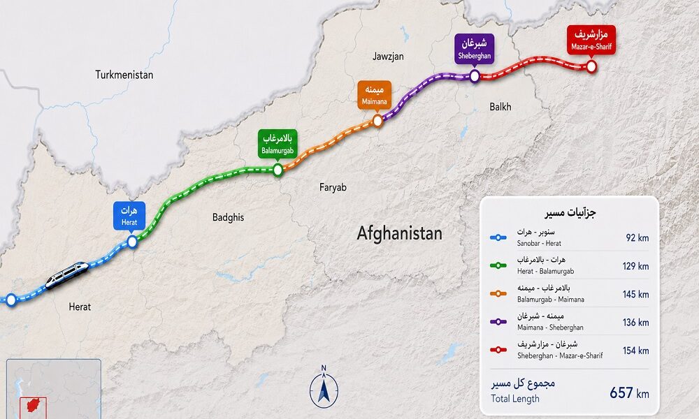 Afghan banks to finance Herat–Mazar railway project