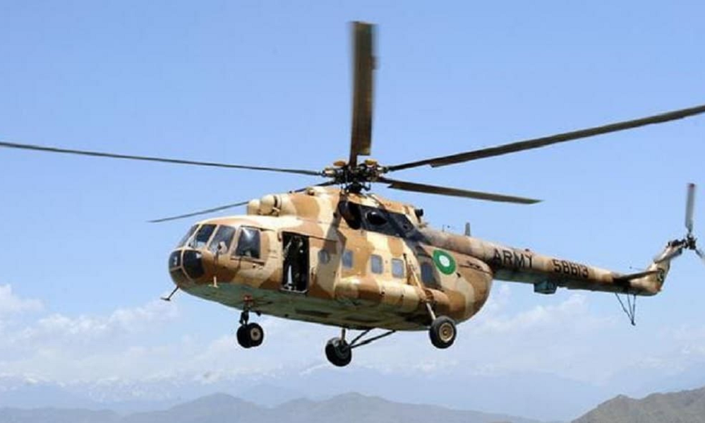 Pakistan says all aboard military helicopter kille