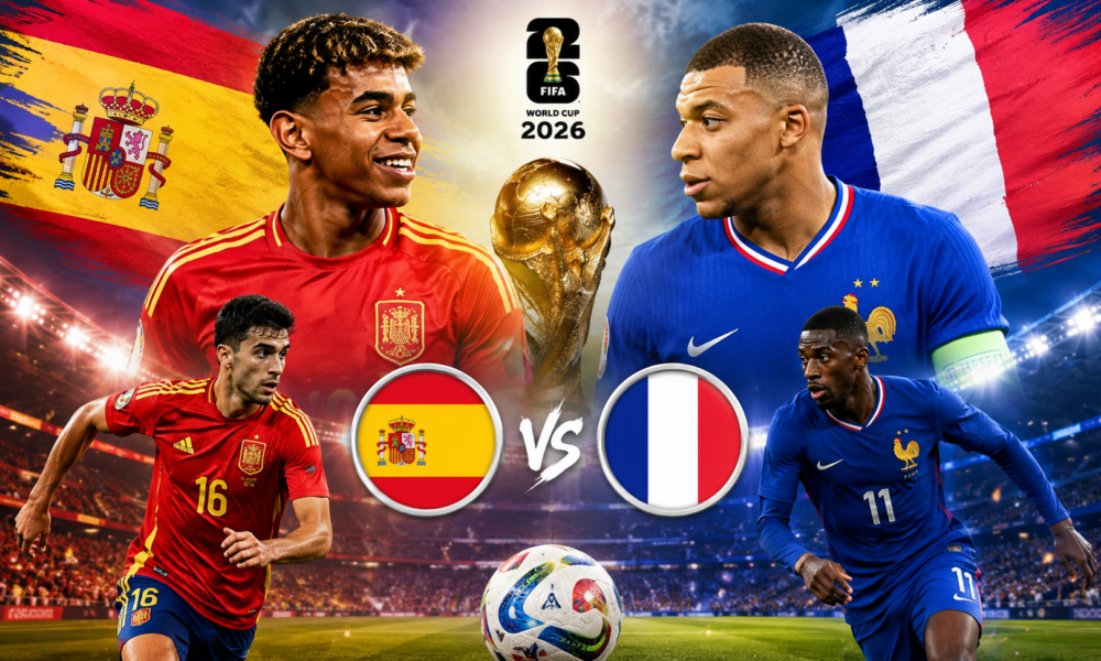 Spain and France set for blockbuster World Cup semi-final showdown